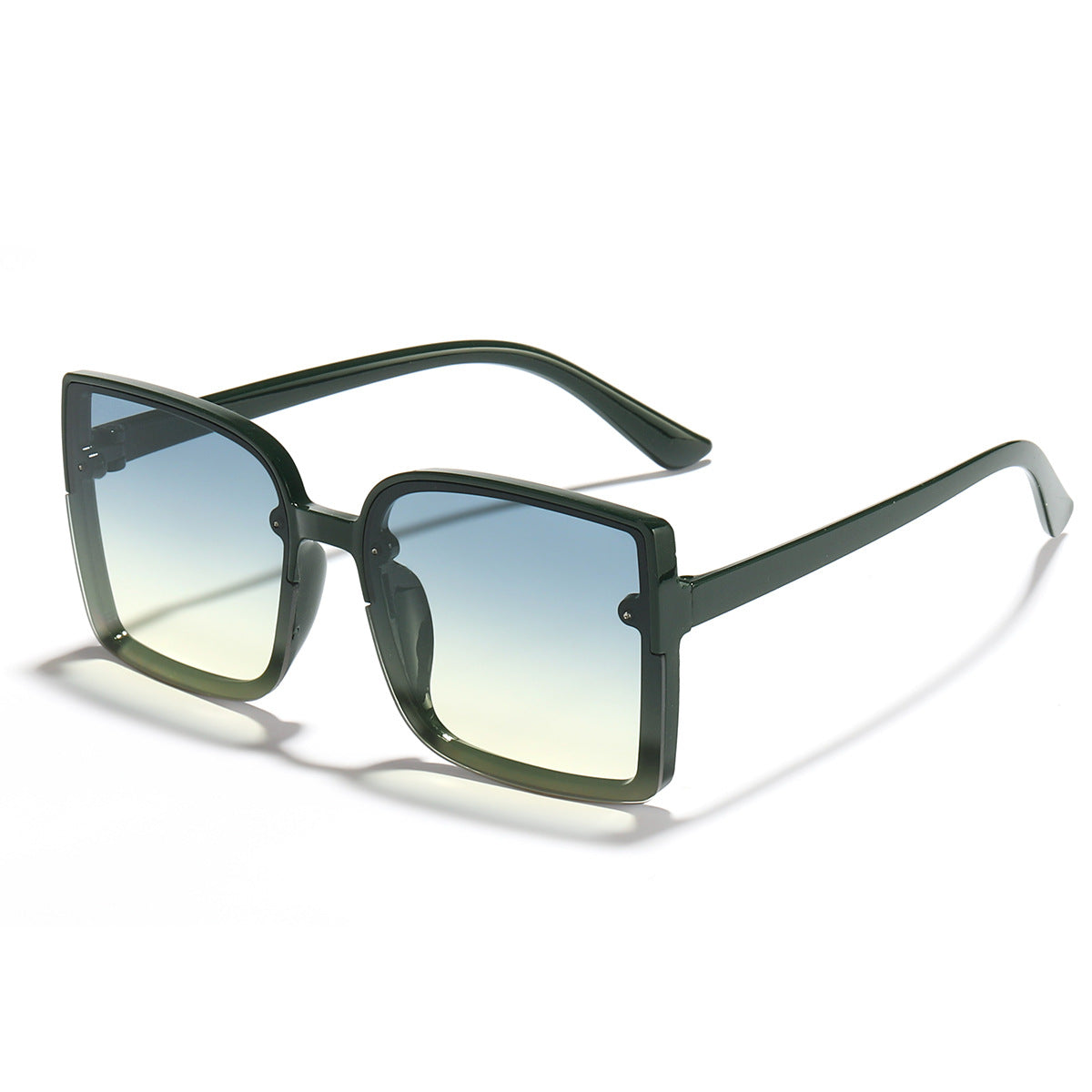 Wholesale PC Square Personality Big Frame Sunglasses